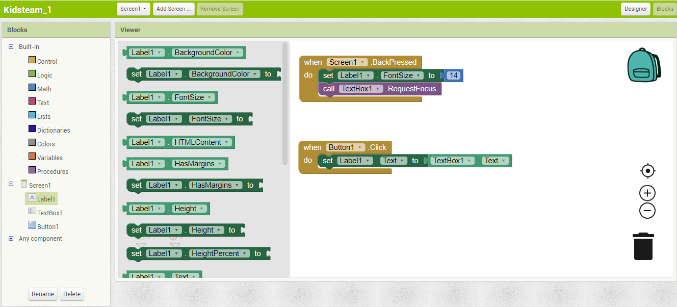 Getting to Know App Inventor 2